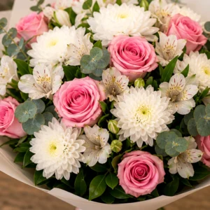 Buchet Rose Lime Fresh - imagine 4