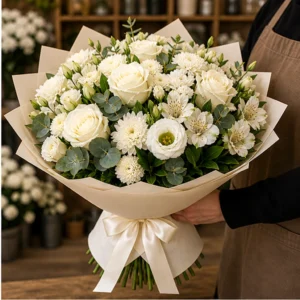 Buchet White Sage Elegant - imagine 2