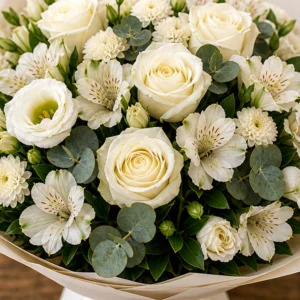 Buchet White Sage Elegant - imagine 4