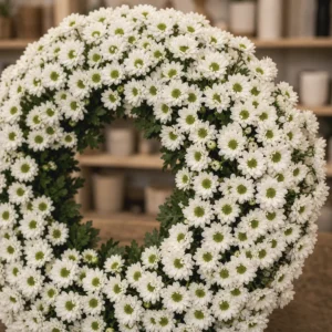 Coroană Rămas Bun Imperial White - imagine 2
