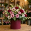 Cutie cu flori Amour Burgundy - poza 1