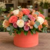 Cutie cu flori Coral Day - poza 1