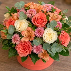 Cutie cu flori Coral Day - poza 4