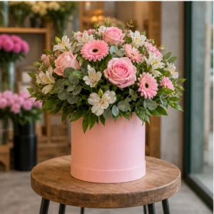 Cutie cu flori Pink Freesia - poza 3