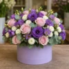 Cutie cu flori Soft Lilac - poza 1