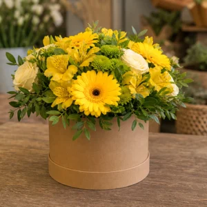 Cutie cu flori Sunny Apricot - poza 2