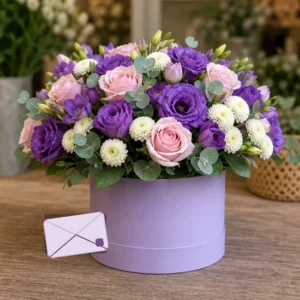 Cutie cu mesaj Lavender Wish - poza 2