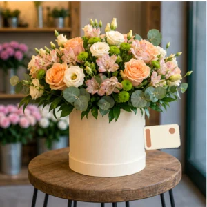 Cutie cu mesaj Peach Letter - poza 3