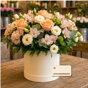 Cutie cu mesaj Peach Letter - poza 4