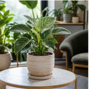 Flori de Apartament Philodendron Birkin Urban Leaf - imagine 3