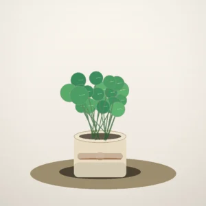 Flori de Apartament Pilea Coin Plant - imagine 1