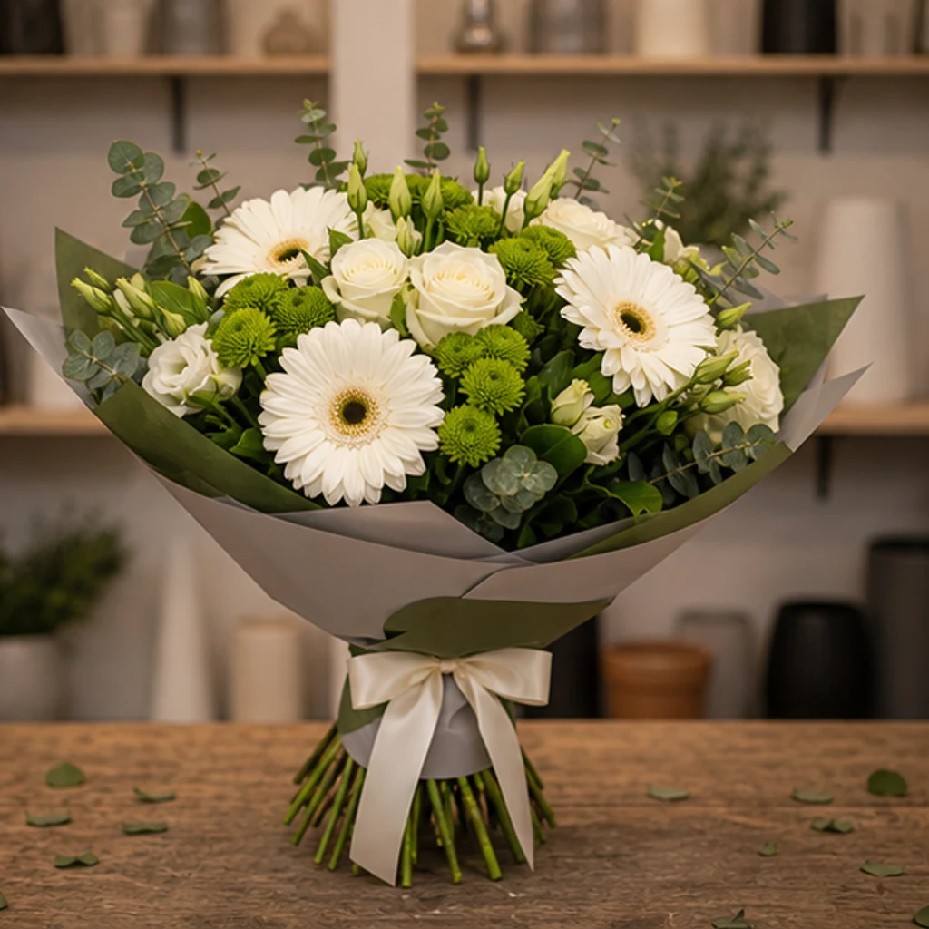 Flori pentru aniversarea casatoriei buchet elegant pentru sot - poza 4