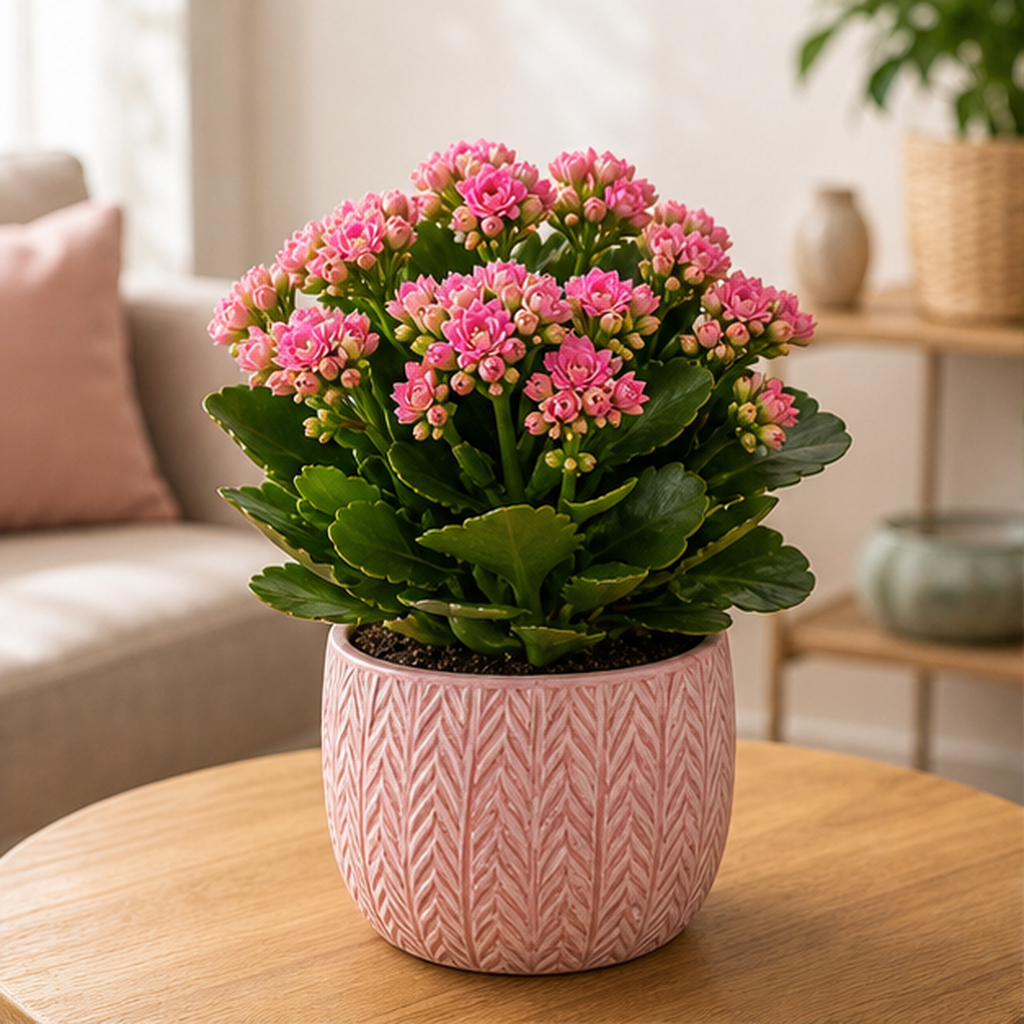 Kalanchoe Roz în Ghiveci Cadou - imagine 1