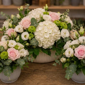 Livrare Aranjament Floral pentru Petreceri Private decor complet intim - poza 2