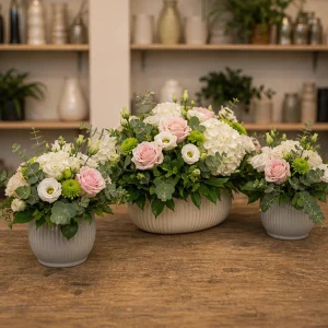 Livrare Aranjament Floral pentru Petreceri Private decor complet intim - poza 3