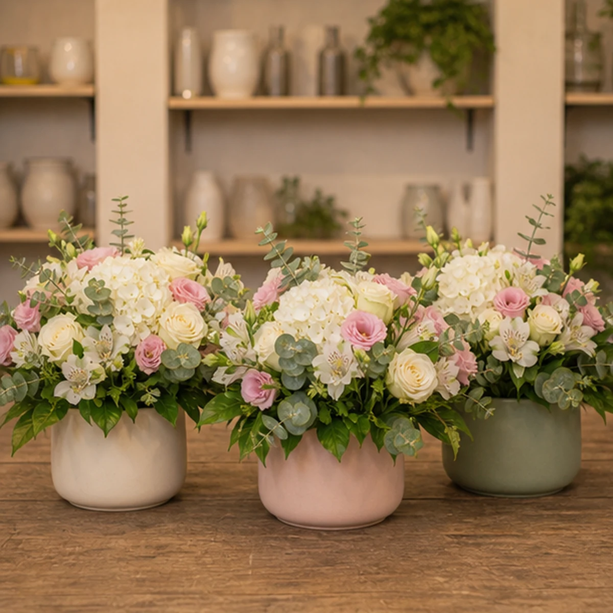 Livrare Aranjament Floral pentru Petreceri Private set festiv pastel - poza 1