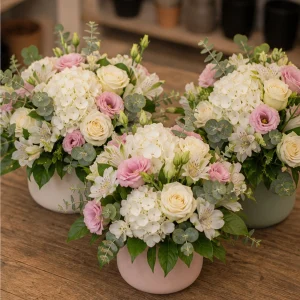 Livrare Aranjament Floral pentru Petreceri Private set festiv pastel - poza 2