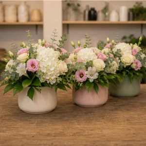 Livrare Aranjament Floral pentru Petreceri Private set festiv pastel - poza 3
