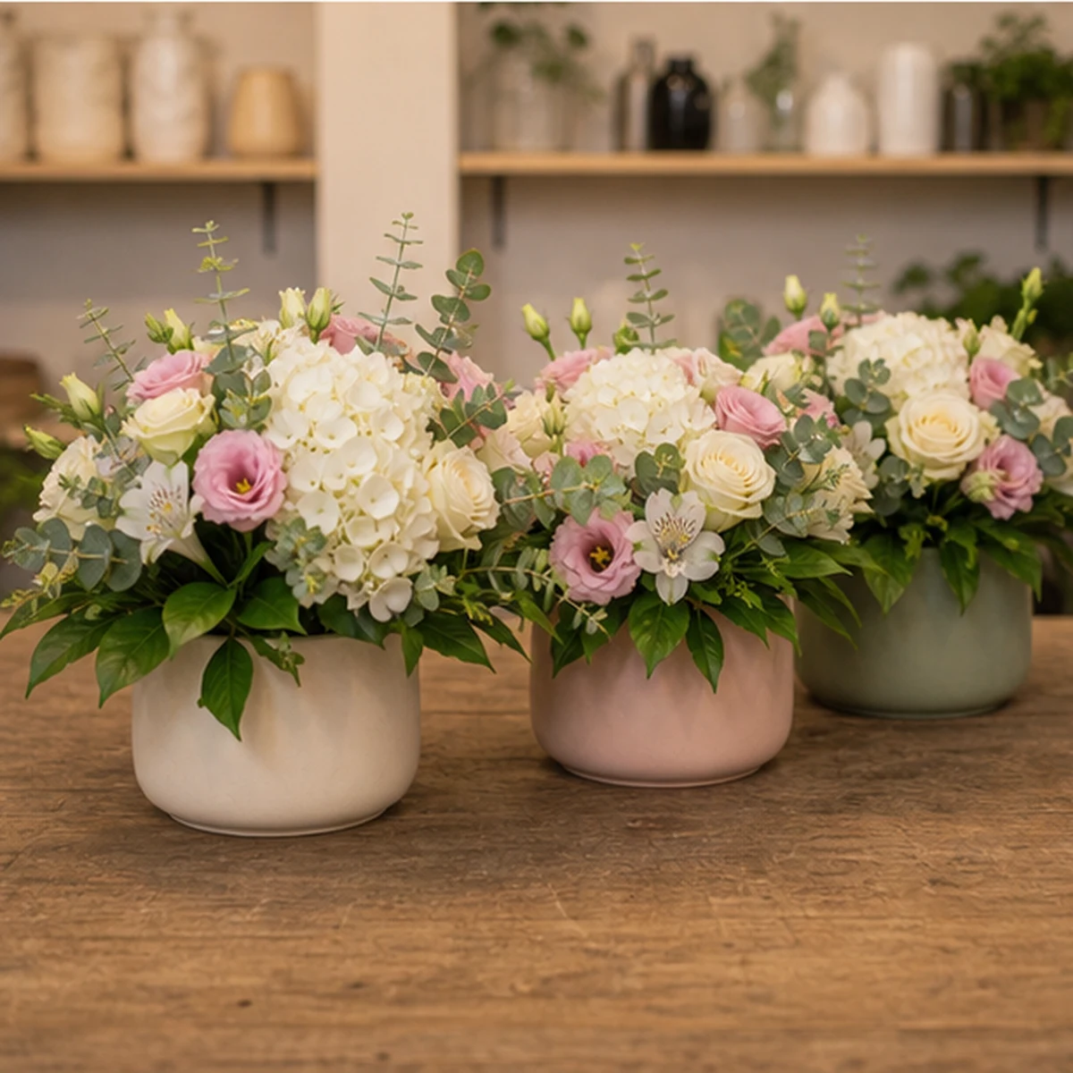 Livrare Aranjament Floral pentru Petreceri Private set festiv pastel - poza 3