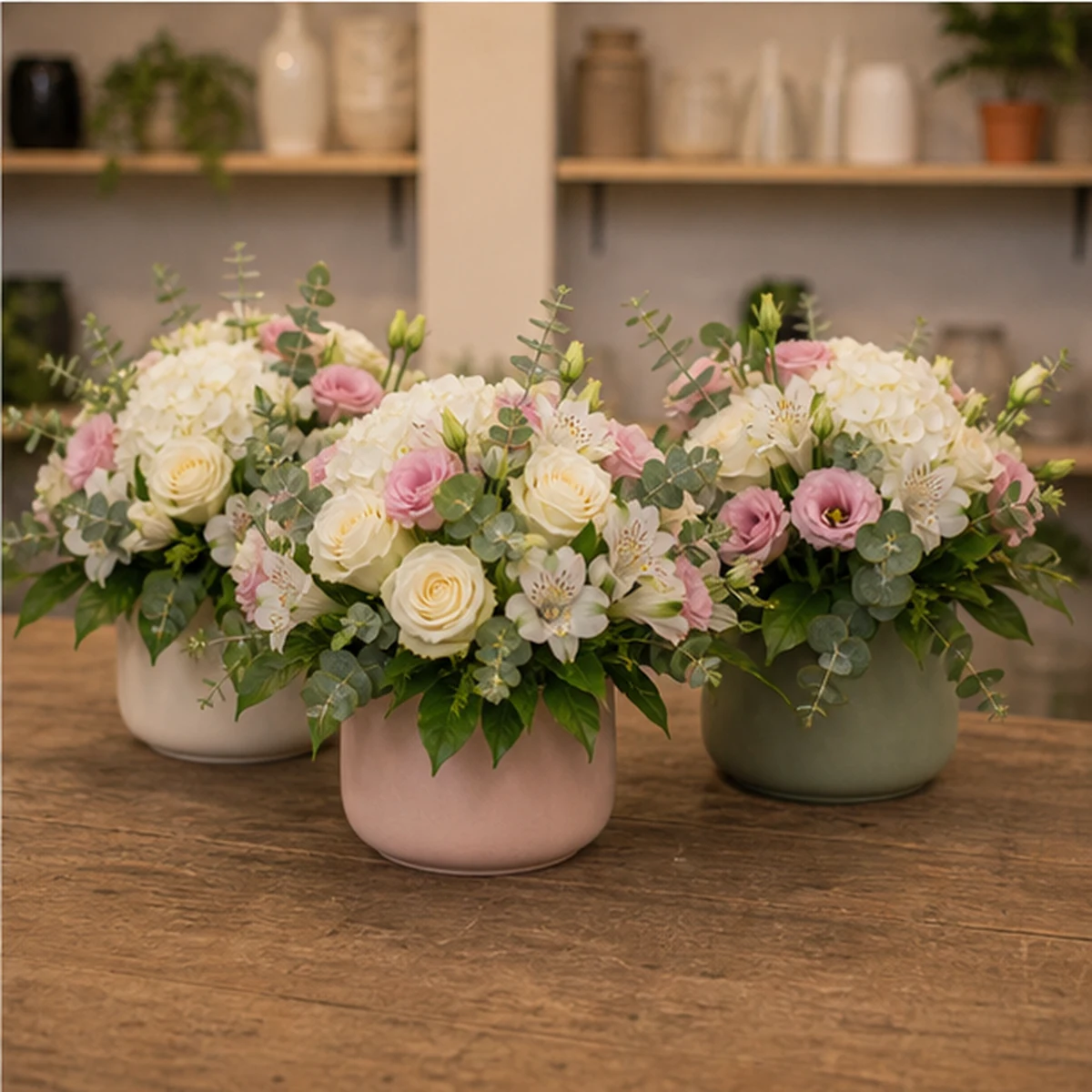 Livrare Aranjament Floral pentru Petreceri Private set festiv pastel - poza 4