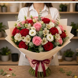 Livrare buchet pentru absolvirea liceului clasic de felicitare - poza 3