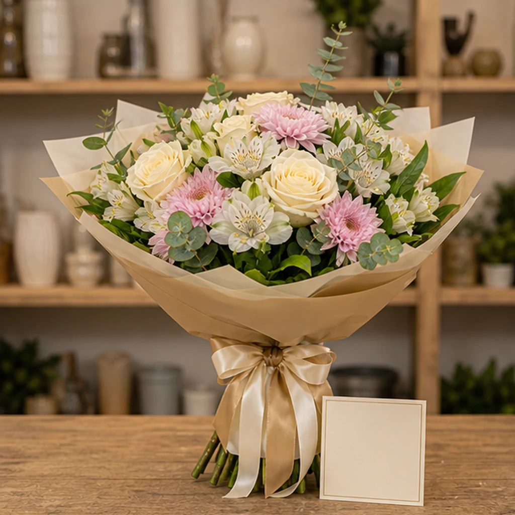 Livrare Buchete pentru Absolventi pachet buchet si felicitare de absolvire - poza 1