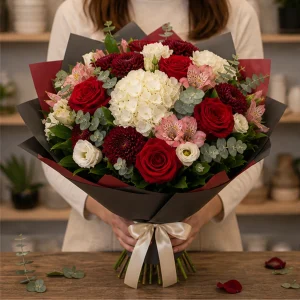 Livrare flori pentru intalniri romantice gala de seara - poza 3
