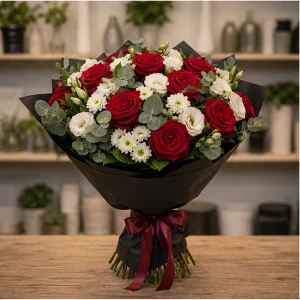 Livrare flori pentru propuneri de casatorie buchet declaratie rosie - poza 1