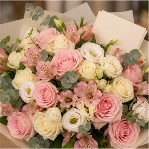 Livrare flori pentru propuneri de casatorie pachet buchet si felicitare - poza 2