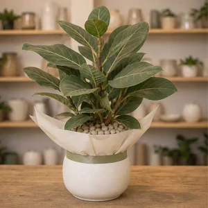 Plante De Apartament Cu Frunze Mari Ficus Audrey Premium - poza 4
