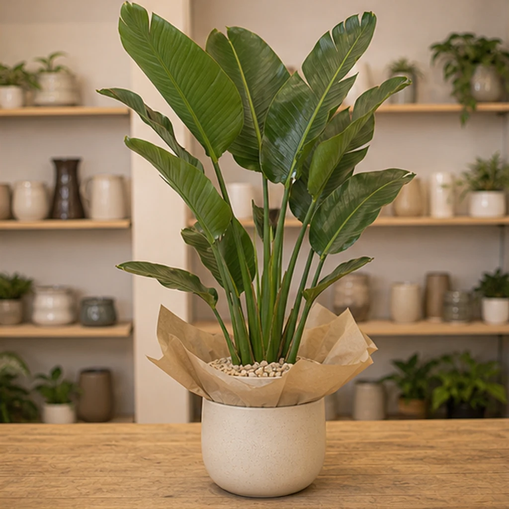 Plante De Apartament Cu Frunze Mari Strelitzia Nicolai Statement - poza 3