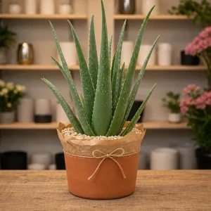 Plante De Interior Aloe Vera Wellness Pot - poza 4