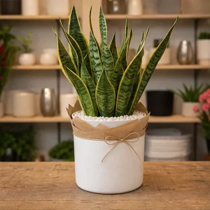 Plante De Interior Sansevieria Green Shield - poza 3