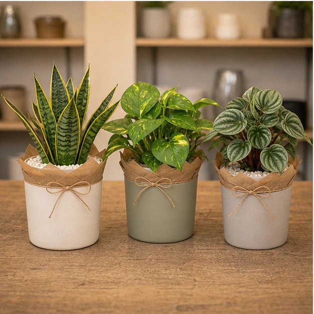 Plante De Interior Set Verde Pentru Birou - poza 3