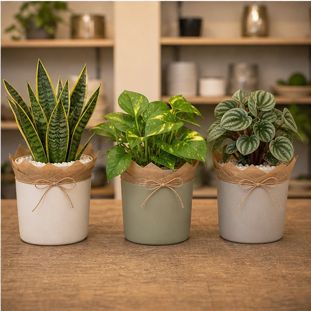 Plante De Interior Set Verde Pentru Birou - poza 4