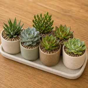 Plante Decorative Set Suculente Mini Garden - poza 2